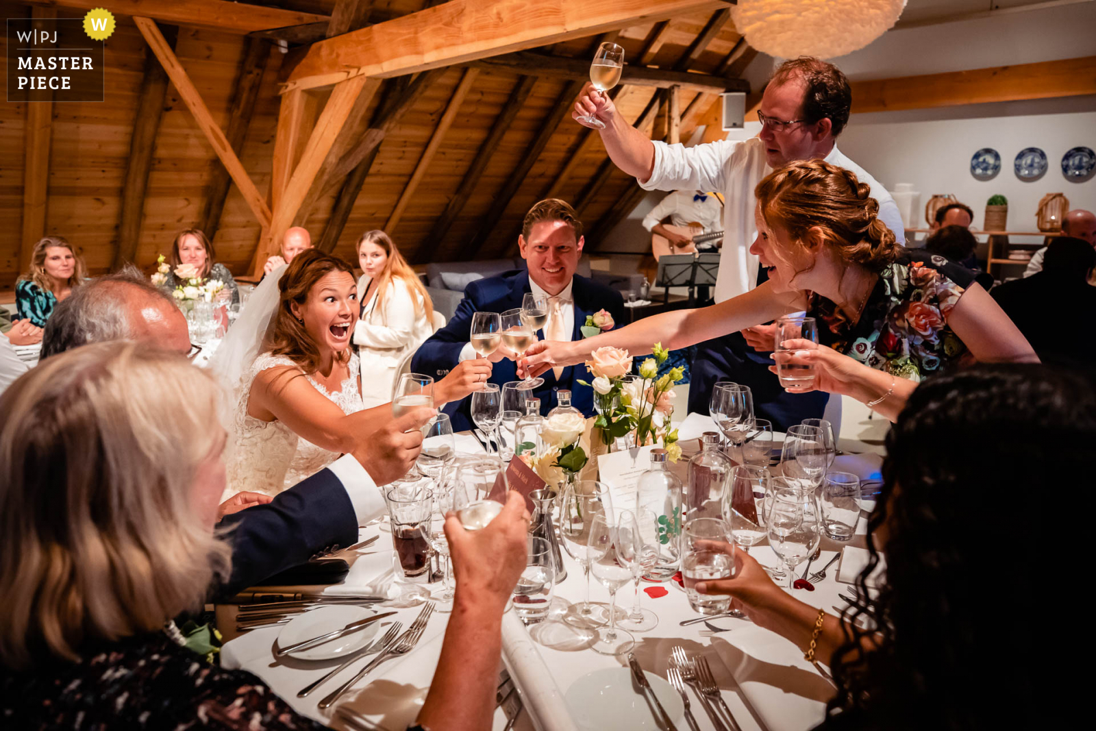 Feest bruiloft in Flevoland