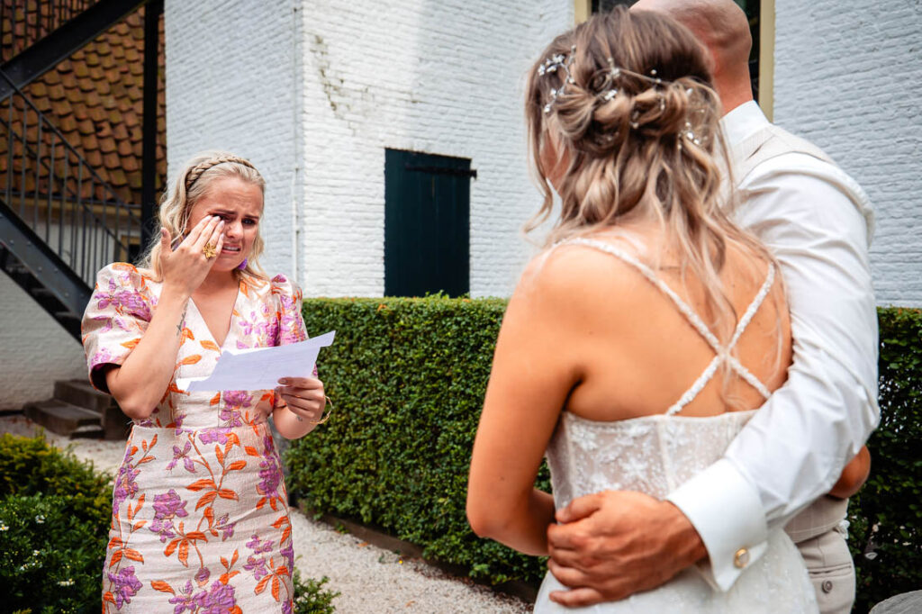 speech bruiloft kasteel van rhoon